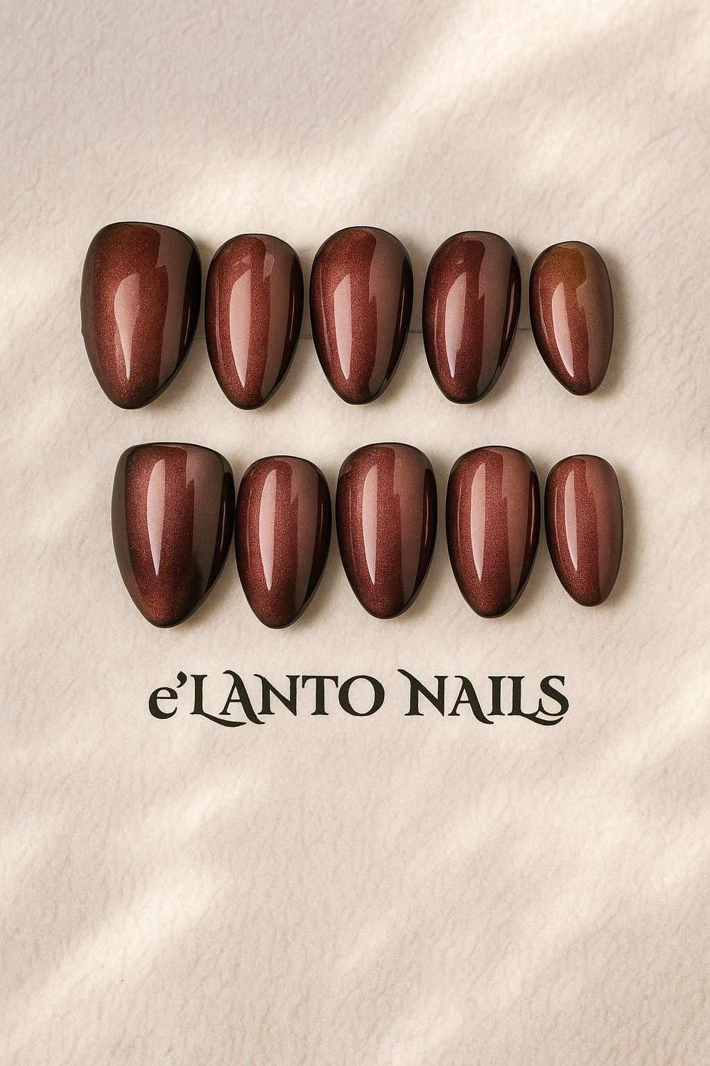 Black & Burgundy Ombre