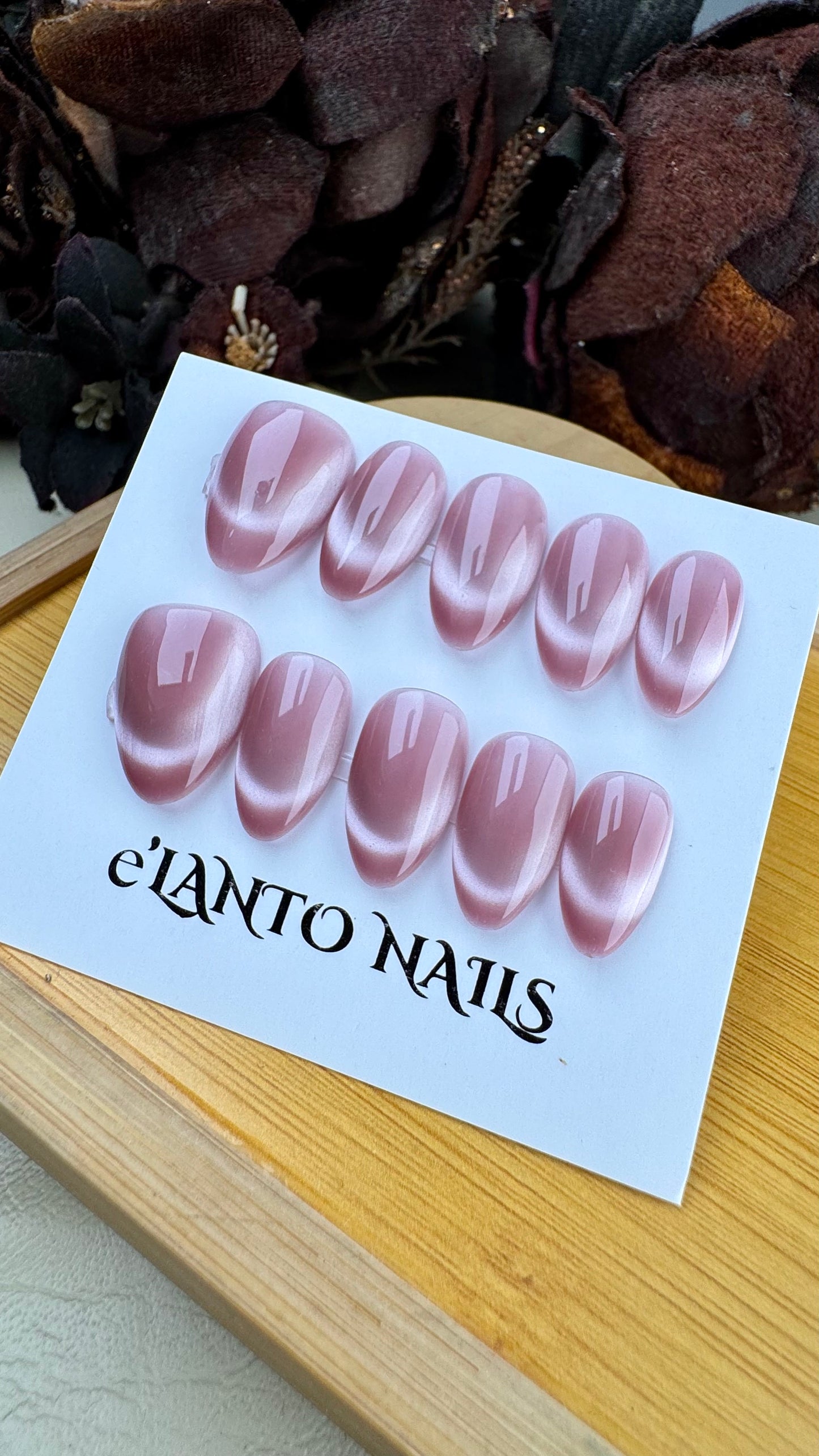 Rose Pink Nails