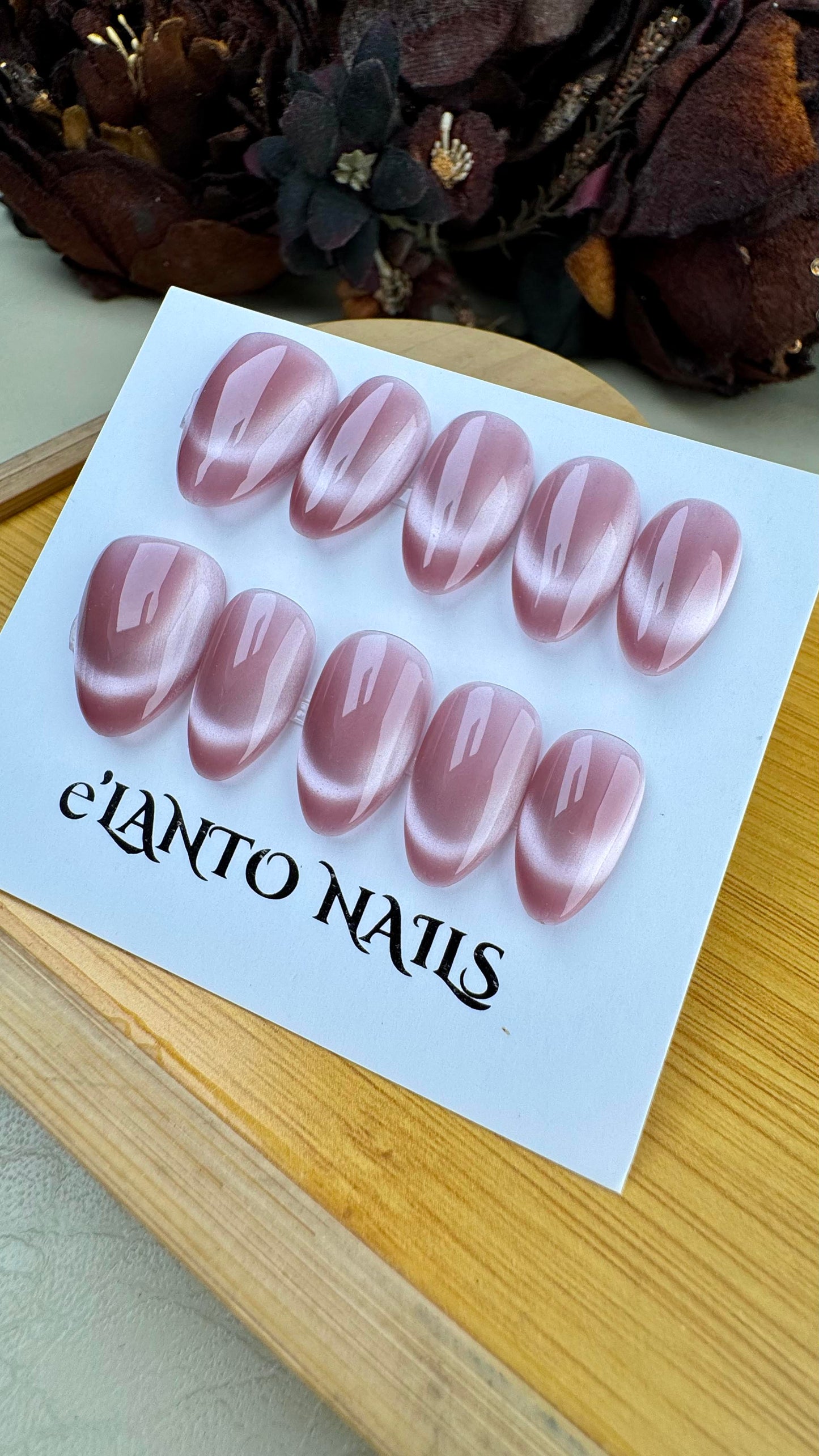 Rose Pink Nails