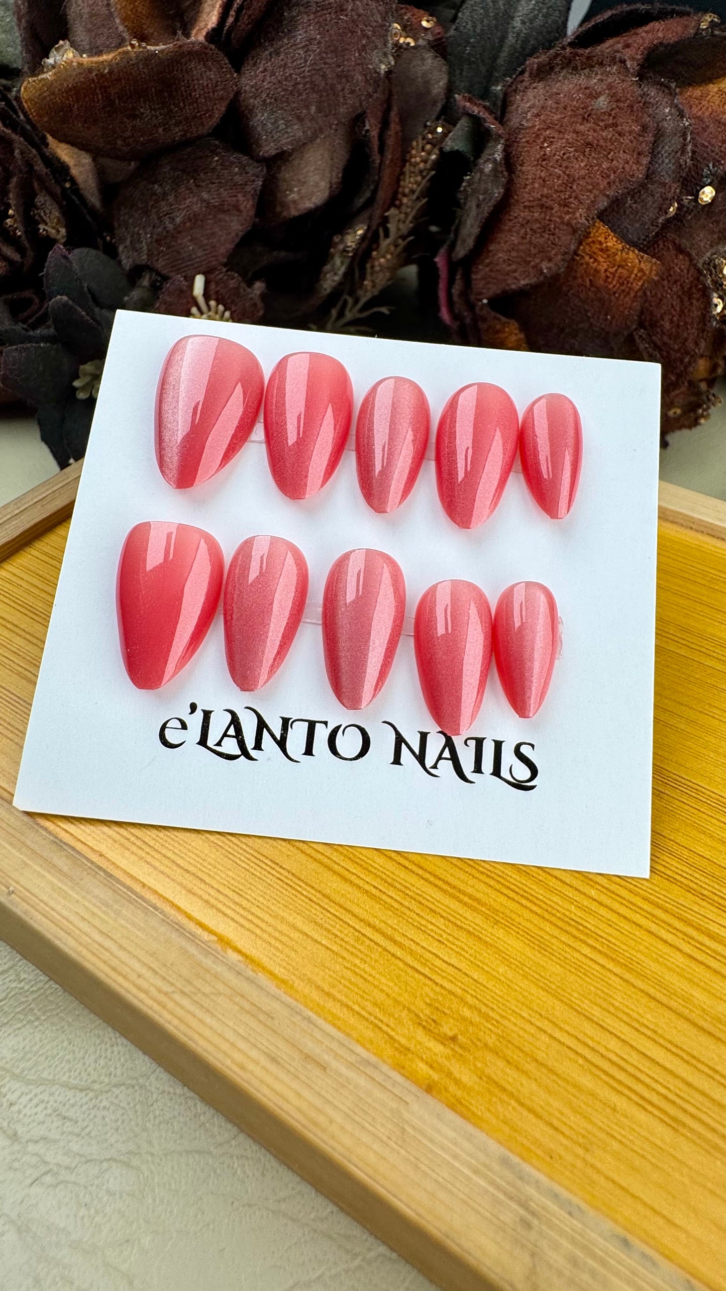 blossm_pink_fake nails