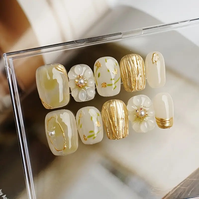 Golden Floral - elantonails