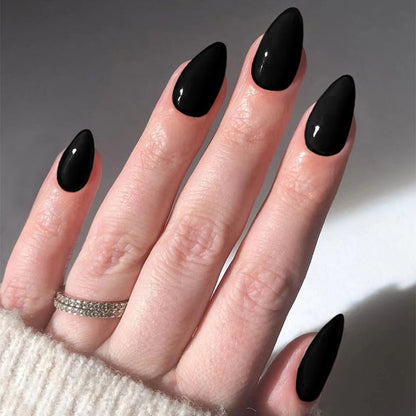 Vintage Black Nails