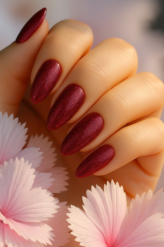 Hot Pink Nails