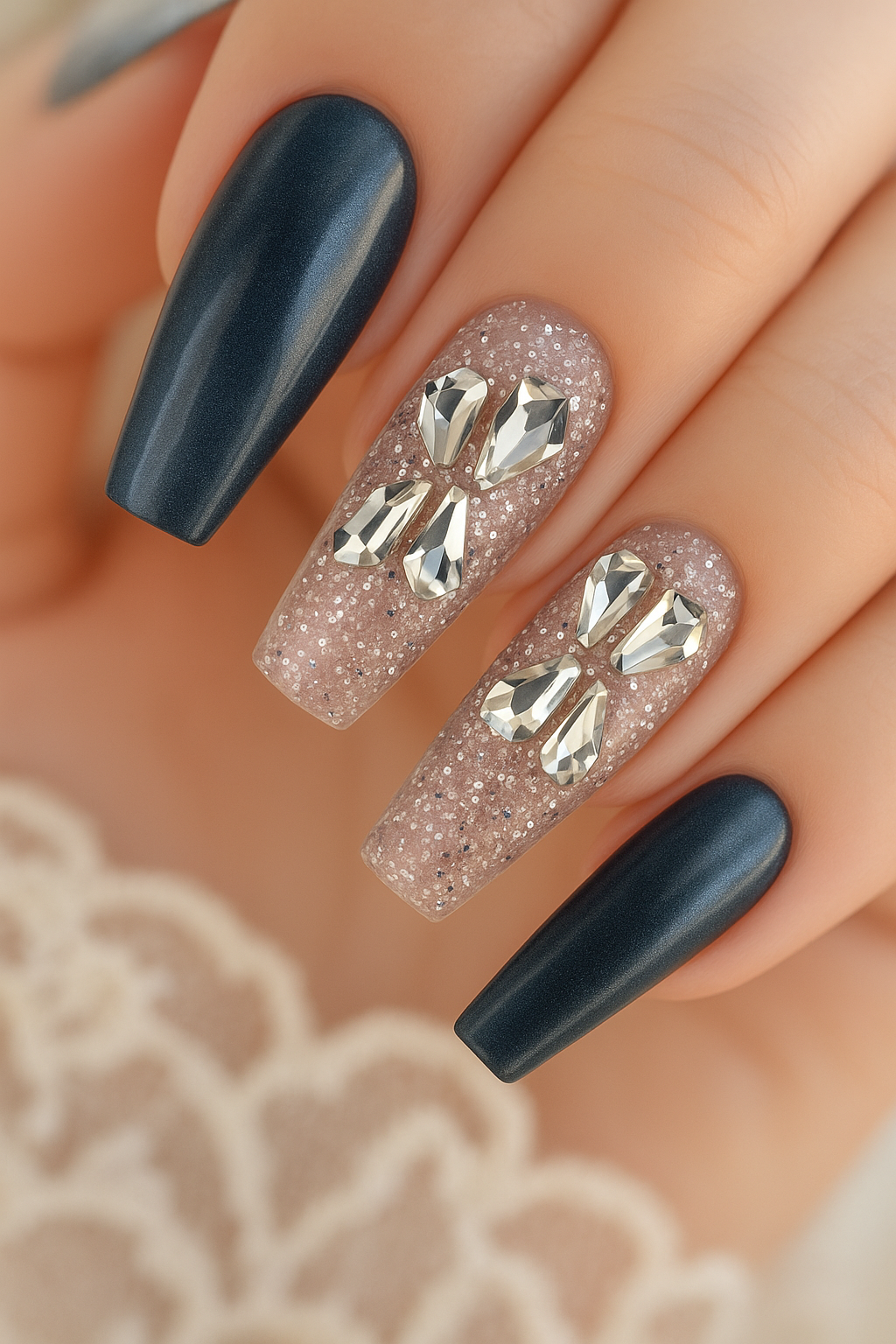 Twilight Cat Eye Nails