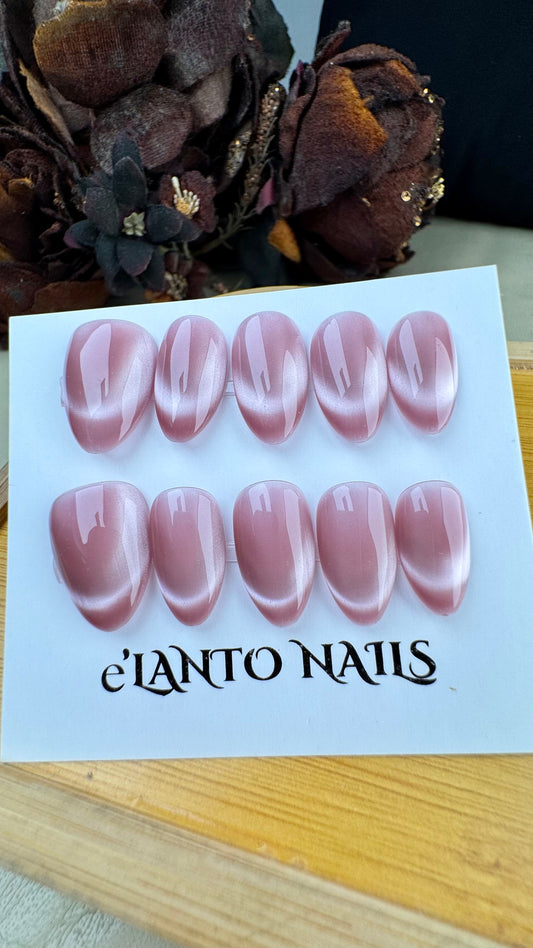 Rose Pink Nails