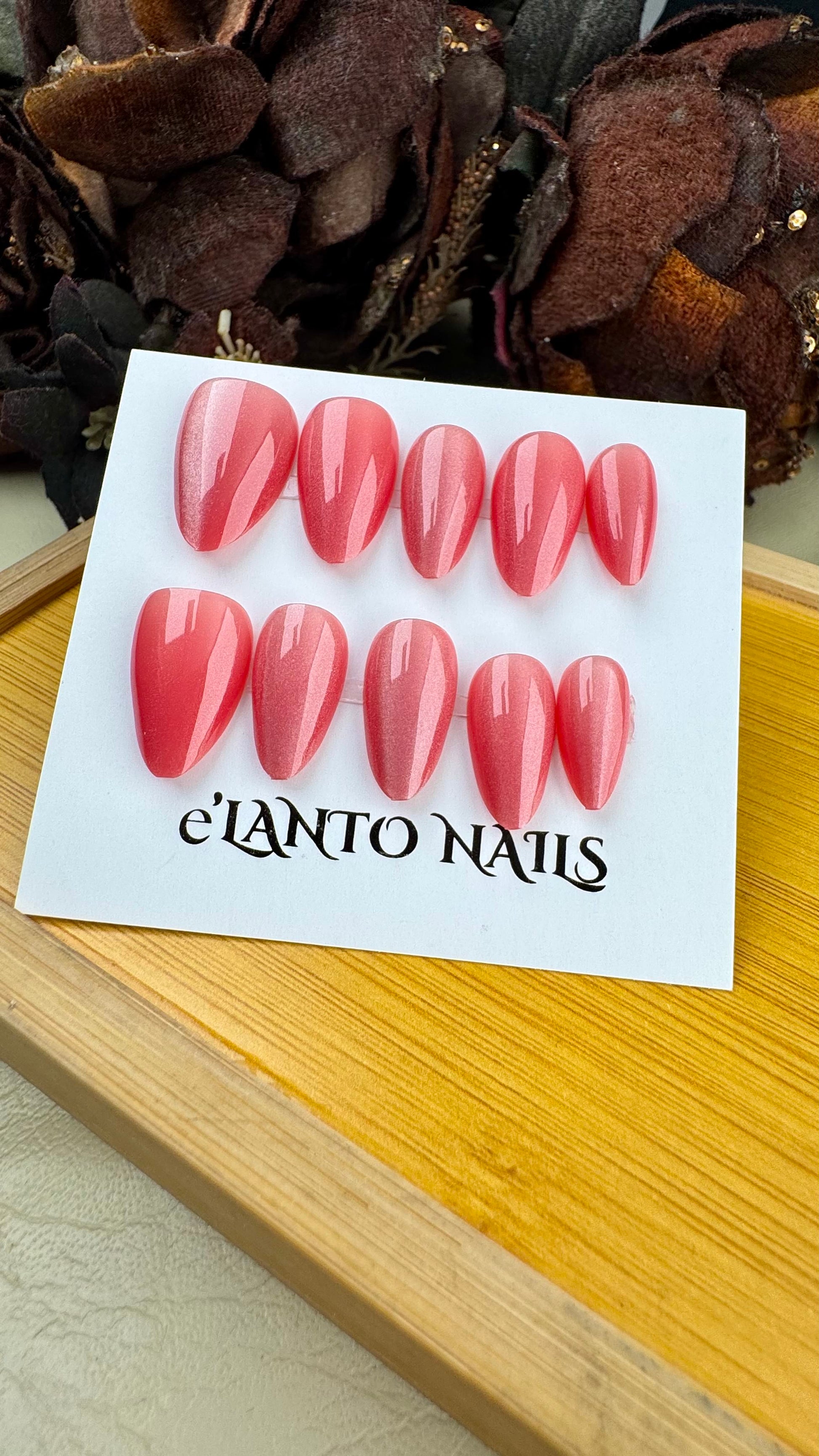 blossm_pink_fake nails