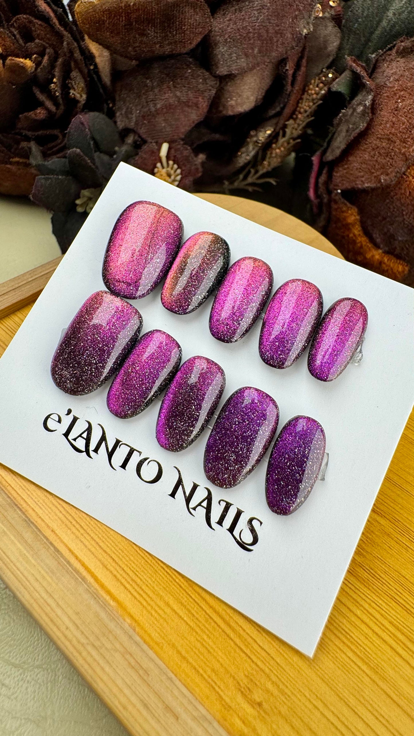 sparkling_purple_nails